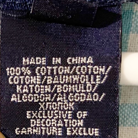 Ralph Lauren Gingham Print Button Front Shirt Dress Ruffled Hem Half Tab Sleeves - Picture 12 of 13